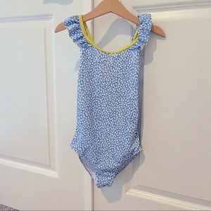 Mini Boden Swimsuits 7-8Y like new!